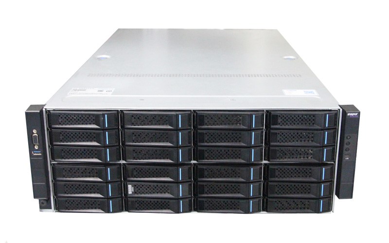 Inspur Xeon D Storage Server SA5224M4 前面