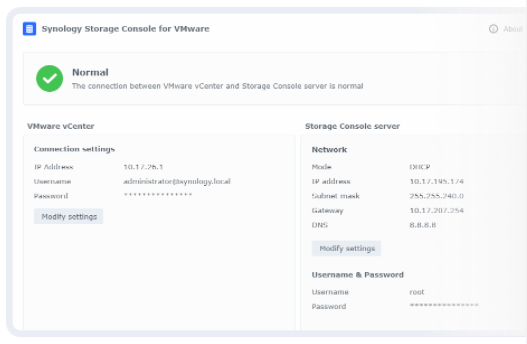 Synology Storage Console